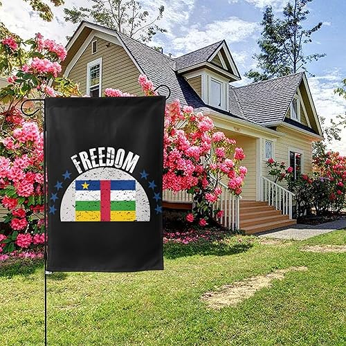 Miniatura 5 de The Central African Republic Flag And Freedom Garden Flag 28"x40" Inch Double Sided Garden Flags Home Lawn Outdoor Decor Flags Party Banner Welcome