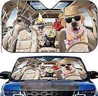 Vista 11 de Parasol personalizado para parabrisas de automóvil Visera solar personalizada con diseño de 1-4 fotos Diseña tu propia foto Logotipo Texto Visera