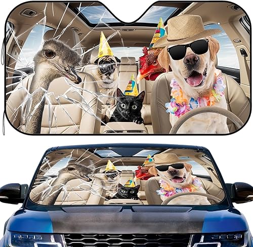 Miniatura 11 de Parasol personalizado para parabrisas de automóvil Visera solar personalizada con diseño de 1-4 fotos Diseña tu propia foto Logotipo Texto Visera