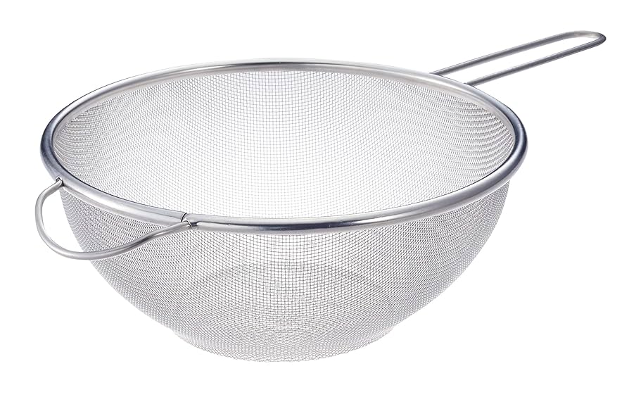 Amazon.co.jp: にちにち道具 手付き ざる ステンレス 22.5cm 食
