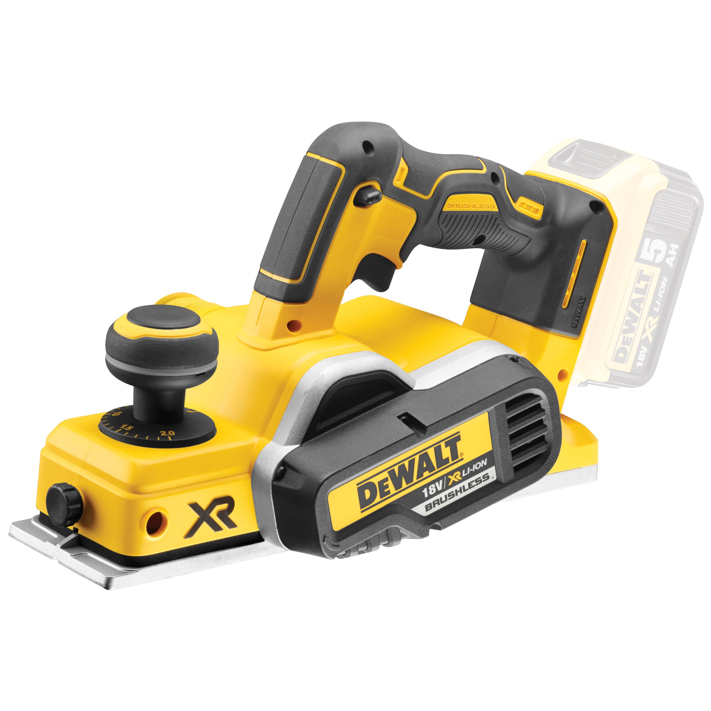 DEWALT Rabot Brushless XR 18V sans Batterie ni Chargeur DCP580N-XJ - Coffret TSTAK & Outil Oscillant Multi Cutter 18V Sans Fil Brushless - Livré avec Jeu d'Accessoires de Coupe et de Ponçage