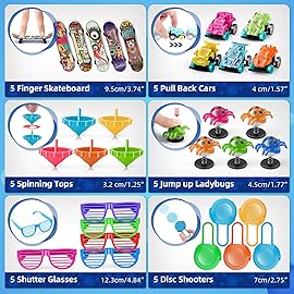 Amy&Benton 400pcs Party Favors for Kids 8-12 4-8 3-5, Goodie Bags Stuffers,Pinata Stuffers Fillers,Treasure Box Toys for Classroom Prizes,Birthday Easter Christmas Haloween Valentine Holiday Supplies