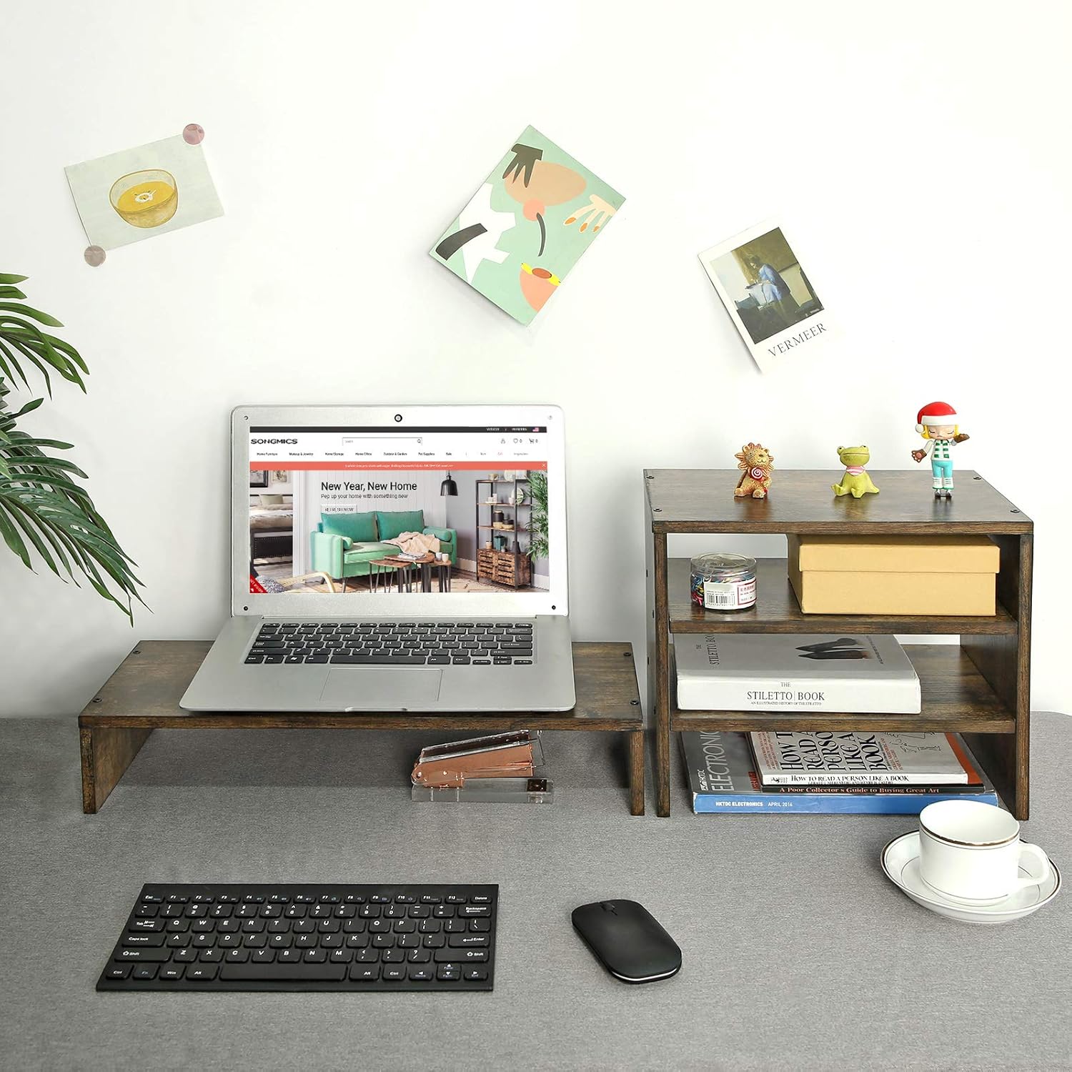 60% оƒƒ Dіѕсоunt SONGMICS Monitor Stand Riser, Separate Desktop Organizer with Shelves, File Organizer with Storage, for Computer, Folders, Office Accessories, 33 x 7.8 Inches, Rustic Brown ULLD102BY Exсluѕіvе Dіѕсоunt 90% Prісе SONGMICS Monitor Stand Riser, Separate Desktop Organizer with Shelves, File Organizer with Storage, for Computer, Folders, Office Accessories, 33 x 7.8 Inches, Rustic Brown ULLD102BY