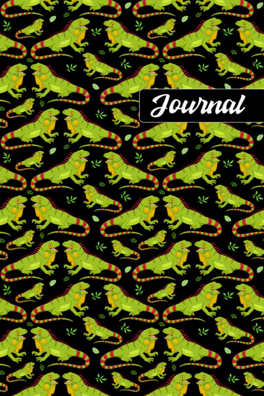 Iguana Journal: Iguana Journal Notebook To Write Notes, 6 x 9" - 100 Pages