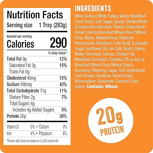 Miniatura 2 de Pavo y Aderezo Hormel Compleats de 10 onzas con taza para microondas 6 unidades