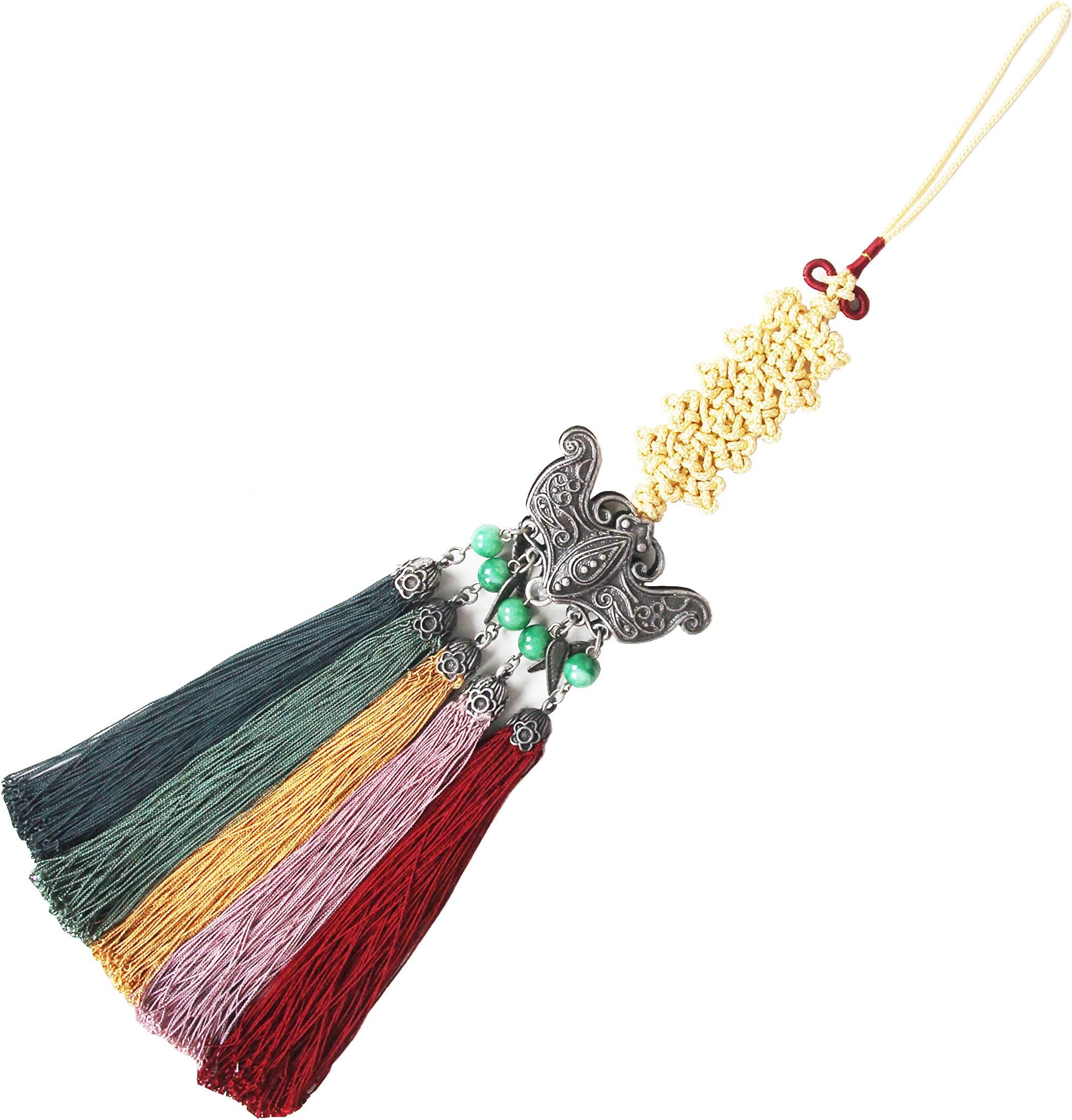 Norigae Korean Traditional Hanbok Handmade Jade Accessory Tassel Women 노리개 2321