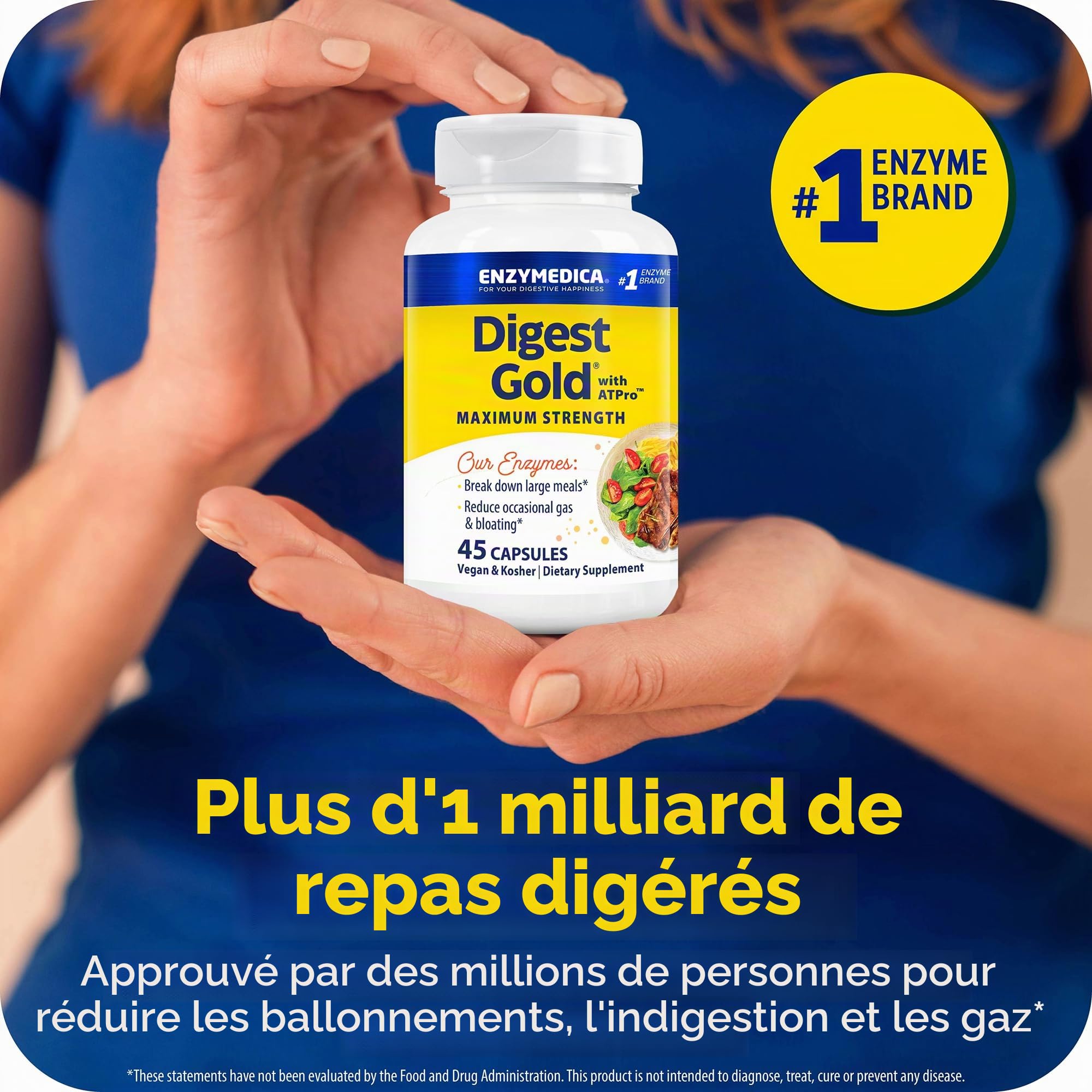 Enzymedica Digest Gold ATPro 45 Capsules