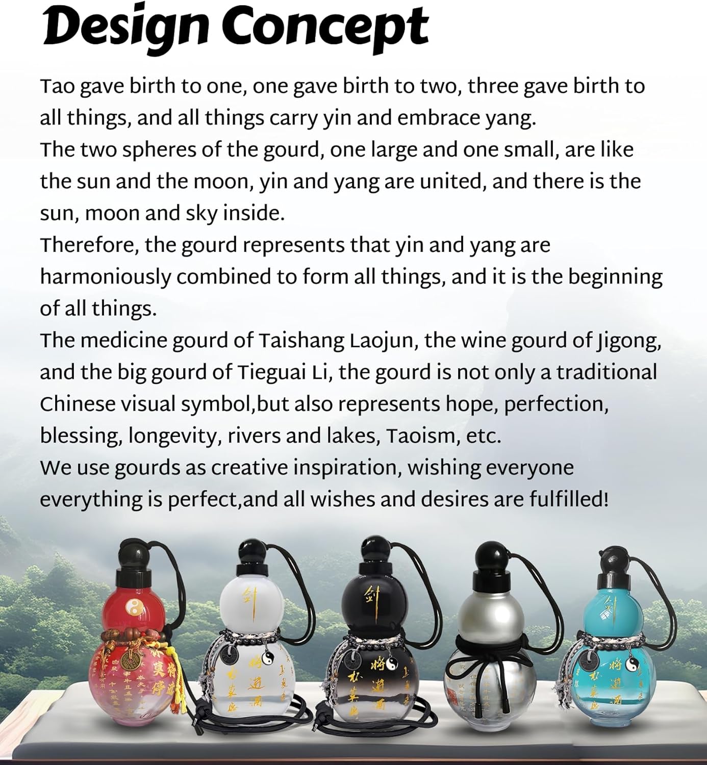 Monkey King Gourd Water Bottle,28 oz Reusable Leakproof Sports Plastic Water Bottle,for Travel Gym,Cosplay Props Decoration,with Straps,Stickers (red)