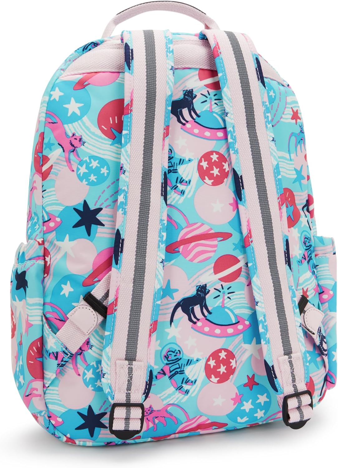 Kipling Women's Seoul Bts Prt 15" Laptop Backpack, Durable, Roomy with Padded Shoulder Straps, Built-In Protective Sleeve - Image 2