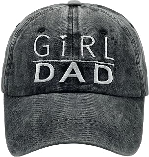 Waldeal Men's Baseball Cap Boy Dad Embroidery Vintage Distressed Unconstructed Hat