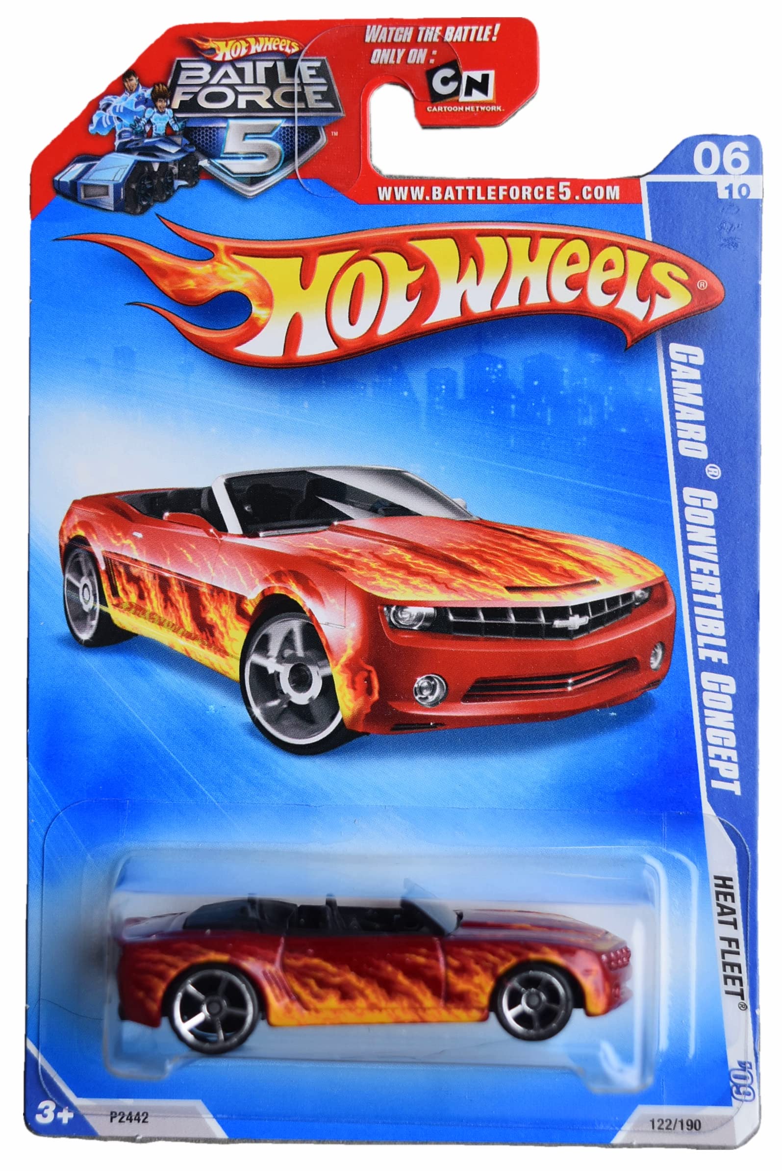 Amazon.com: Hot Wheels Camaro Convertible Concept, 2009 Heat