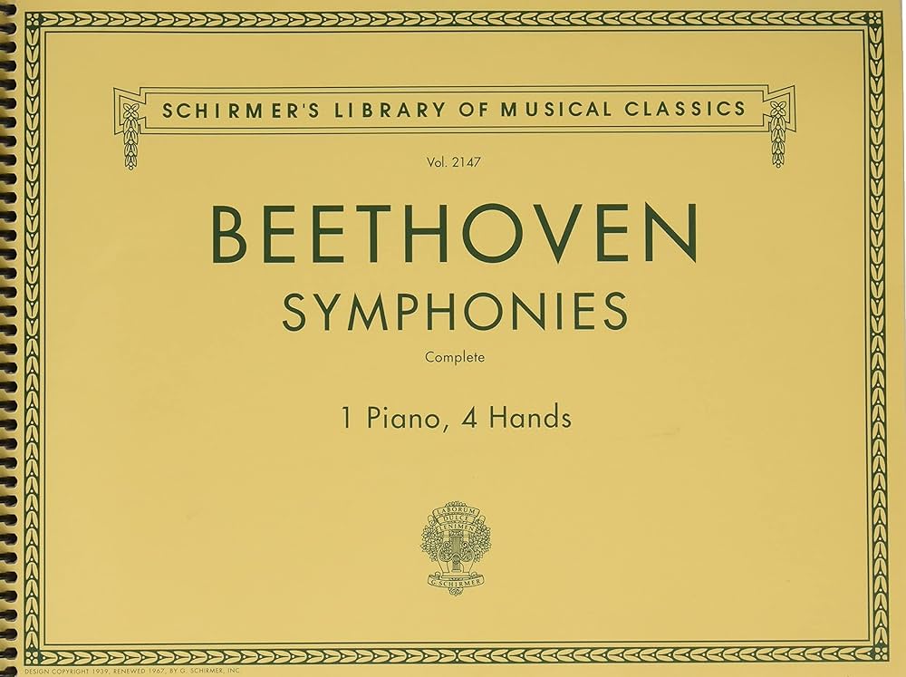 Beethoven Symphonies: Complete for 1 Piano, 4 Hands