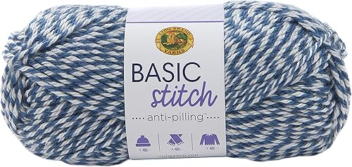Miniatura 3 de Lion Brand Yarn - Ovillo de lana básico anti frisado modelo 202-098