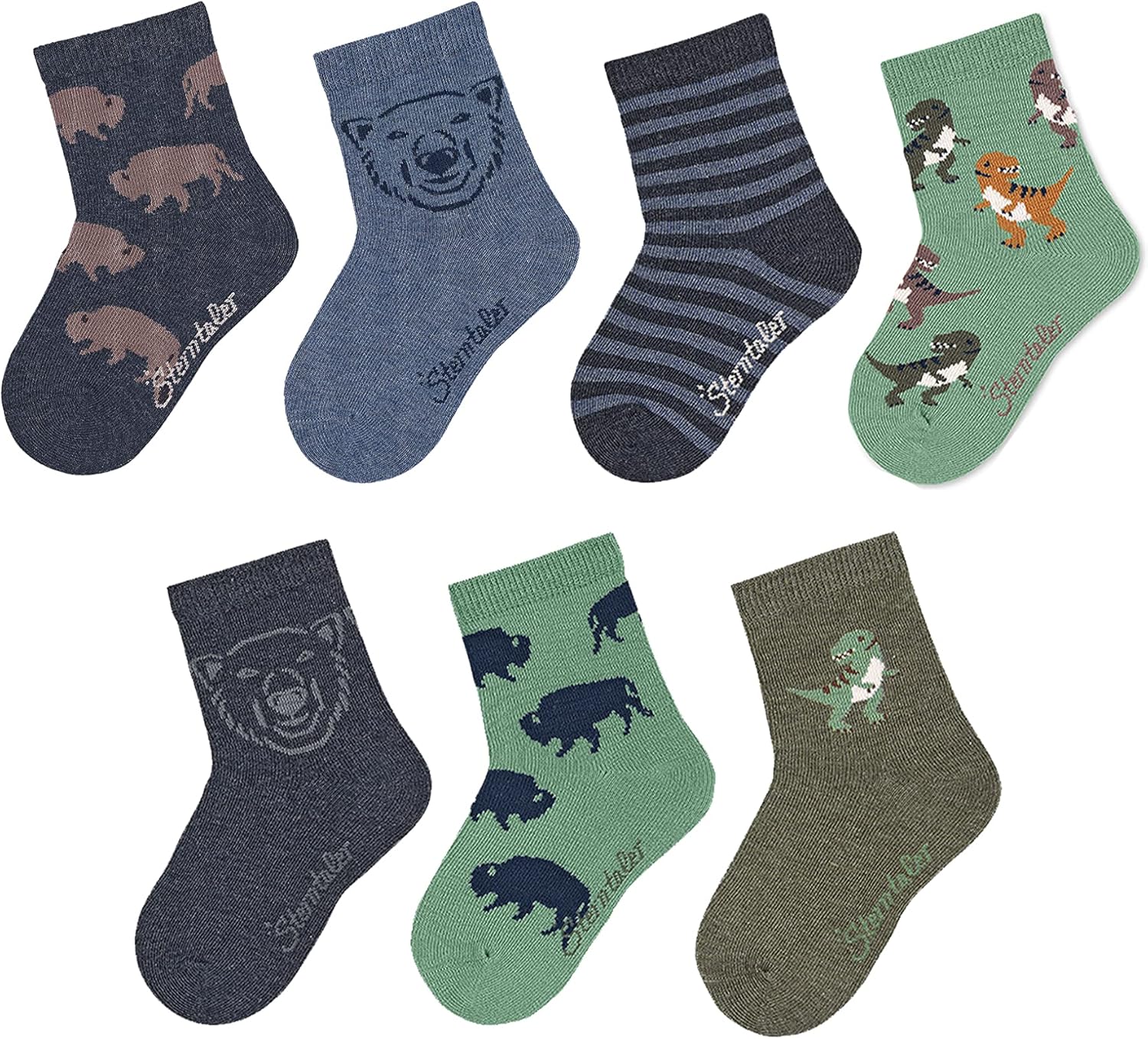 Sterntaler socks 7-pack boys baby boys kids stocking