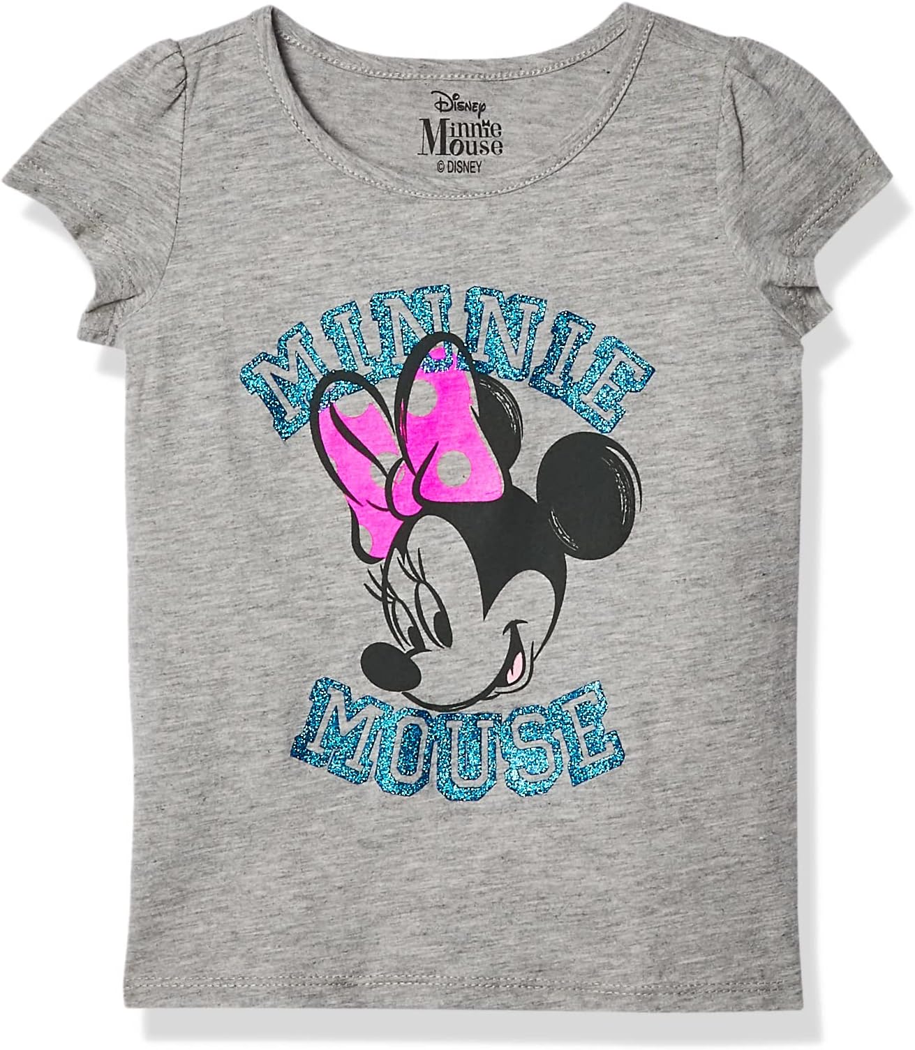 Disney Girls' Minnie Mouse Short Sleeve T-Shirt