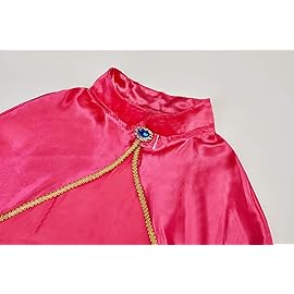 Funna Princess Costume for Toddler Girls Fancy Dress Party with Accessories Blue, 5T/120