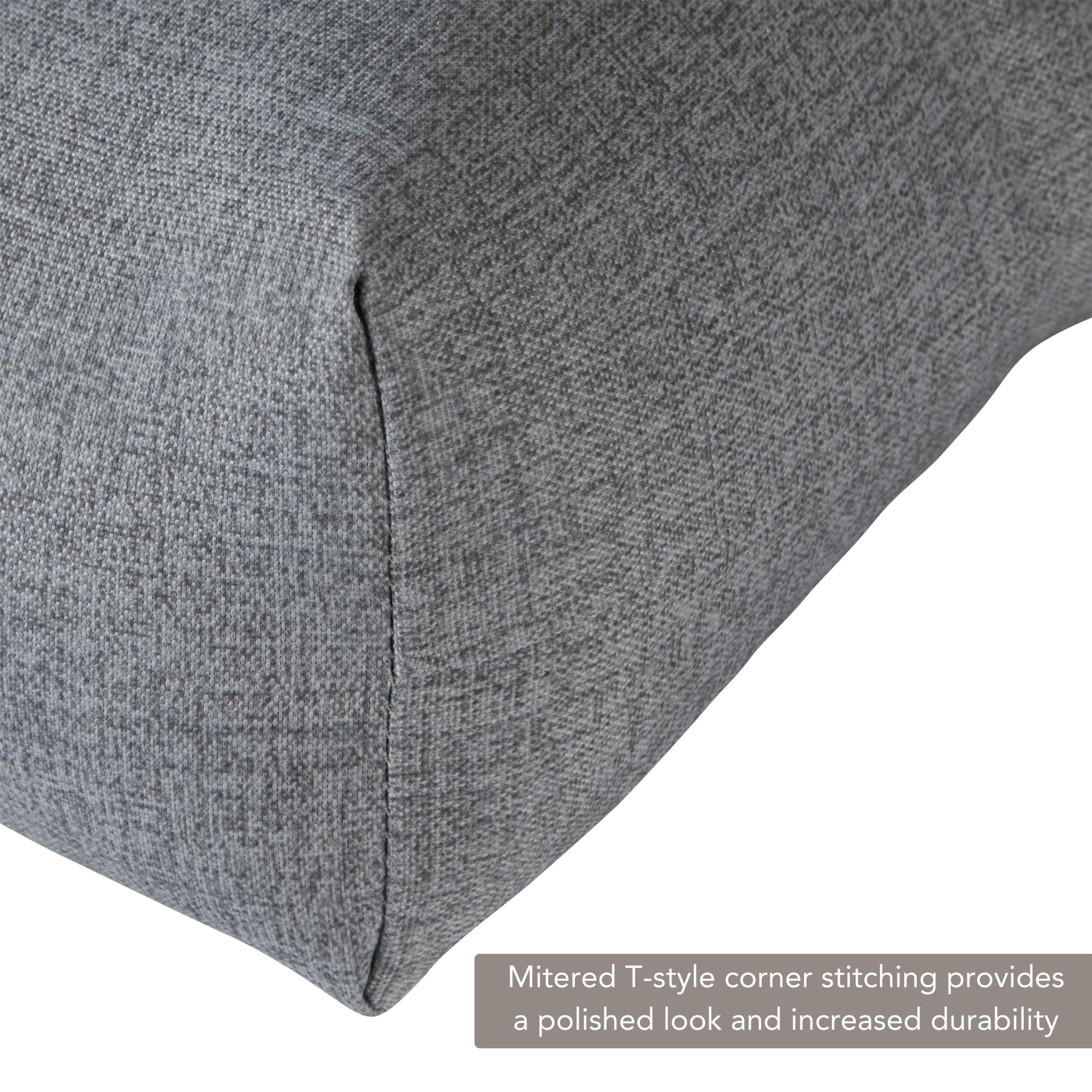 Coussins De Chaise à Dossier Haut Lot De 4 Rayures Bleu/blanc