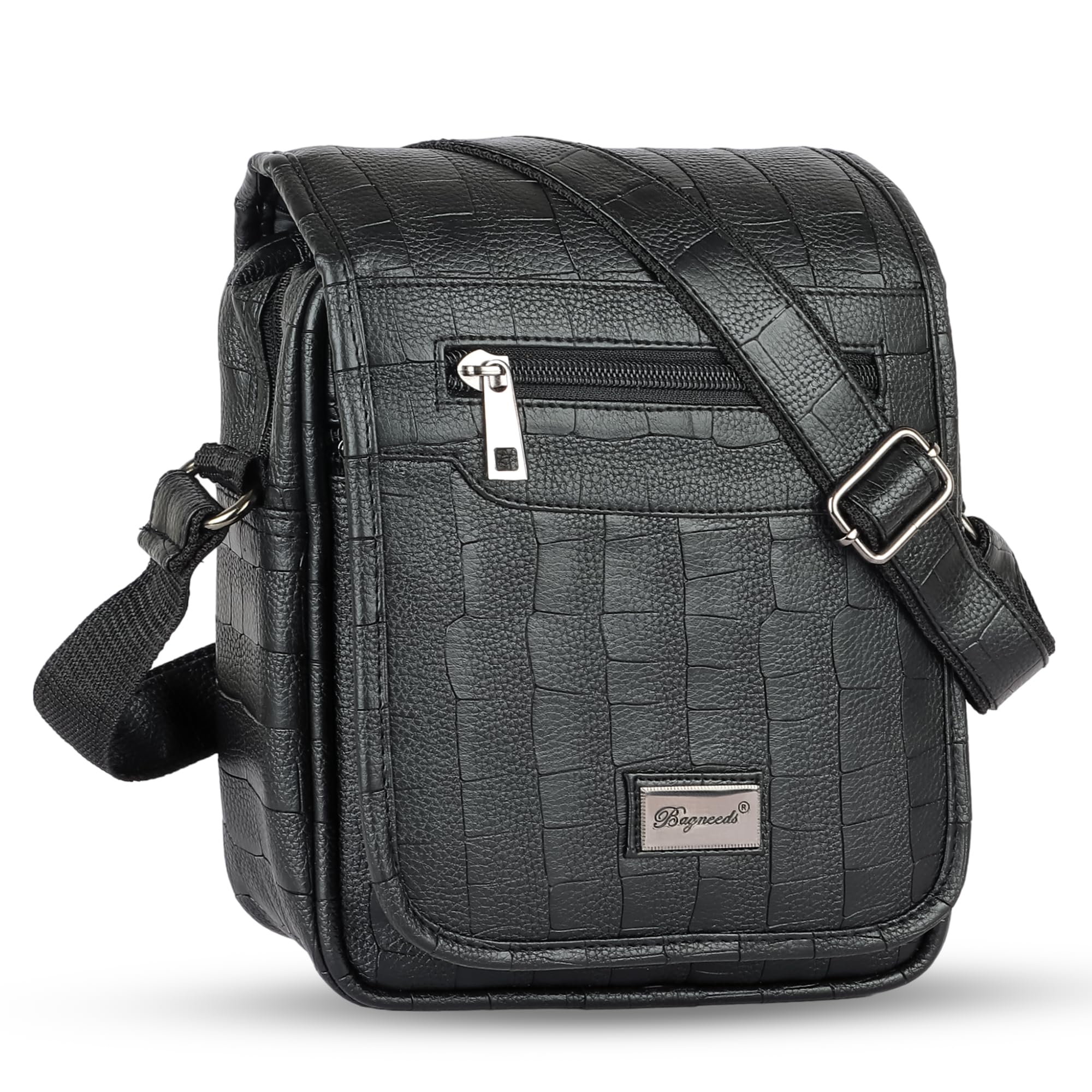 bagneeds Croco PU_Leather Men & Women cross_body Sling Bag-picture-17