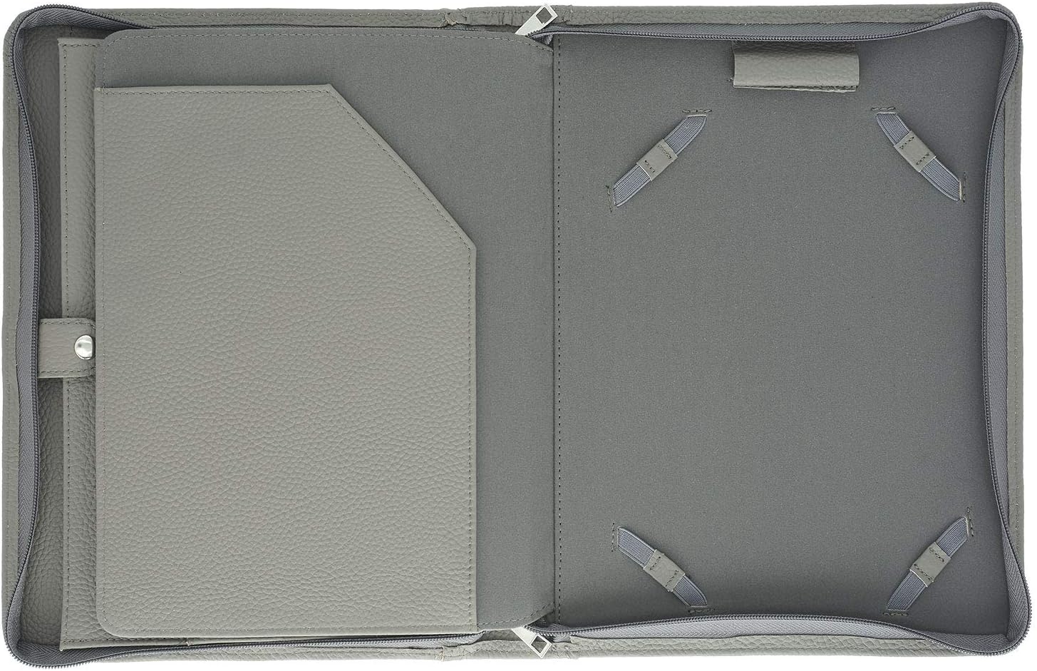 🛒 Crаzу Dеаlѕ iCarryAll Leather Zippered Padfolio Case for iPad 10.2 inch/ 10.5 inch/ 11 inch, A4 Notepad, Gray Frее Shірріng Ovеr $50 iCarryAll Leather Zippered Padfolio Case for iPad 10.2 inch/ 10.5 inch/ 11 inch, A4 Notepad, Gray