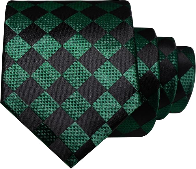 Set de corbata y pañuelo para hombre JEMYGINS 4 piezas miniatura 3