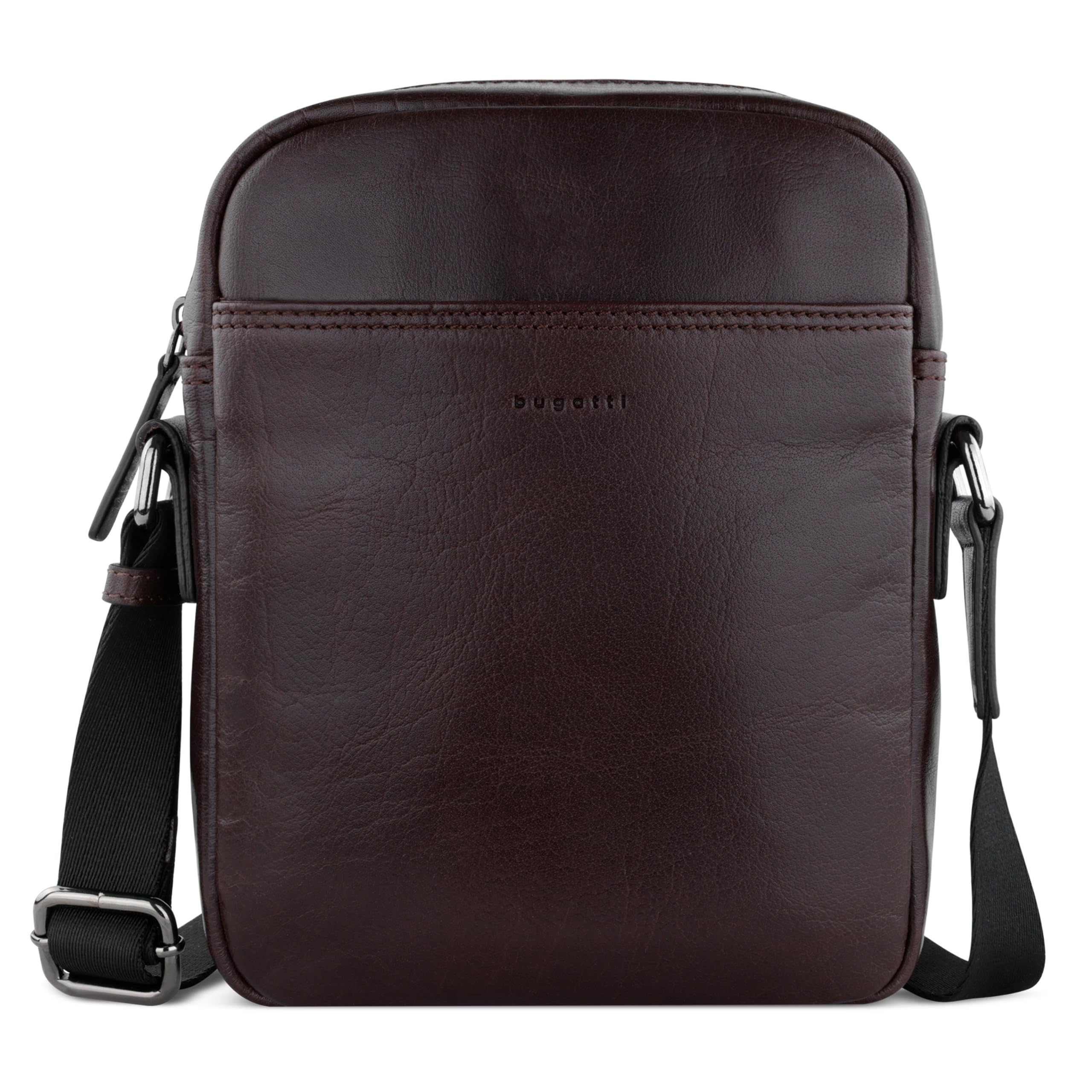 Bolso bandolera bugatti Savona de piel genuina: bolso cruzado de calidad 7