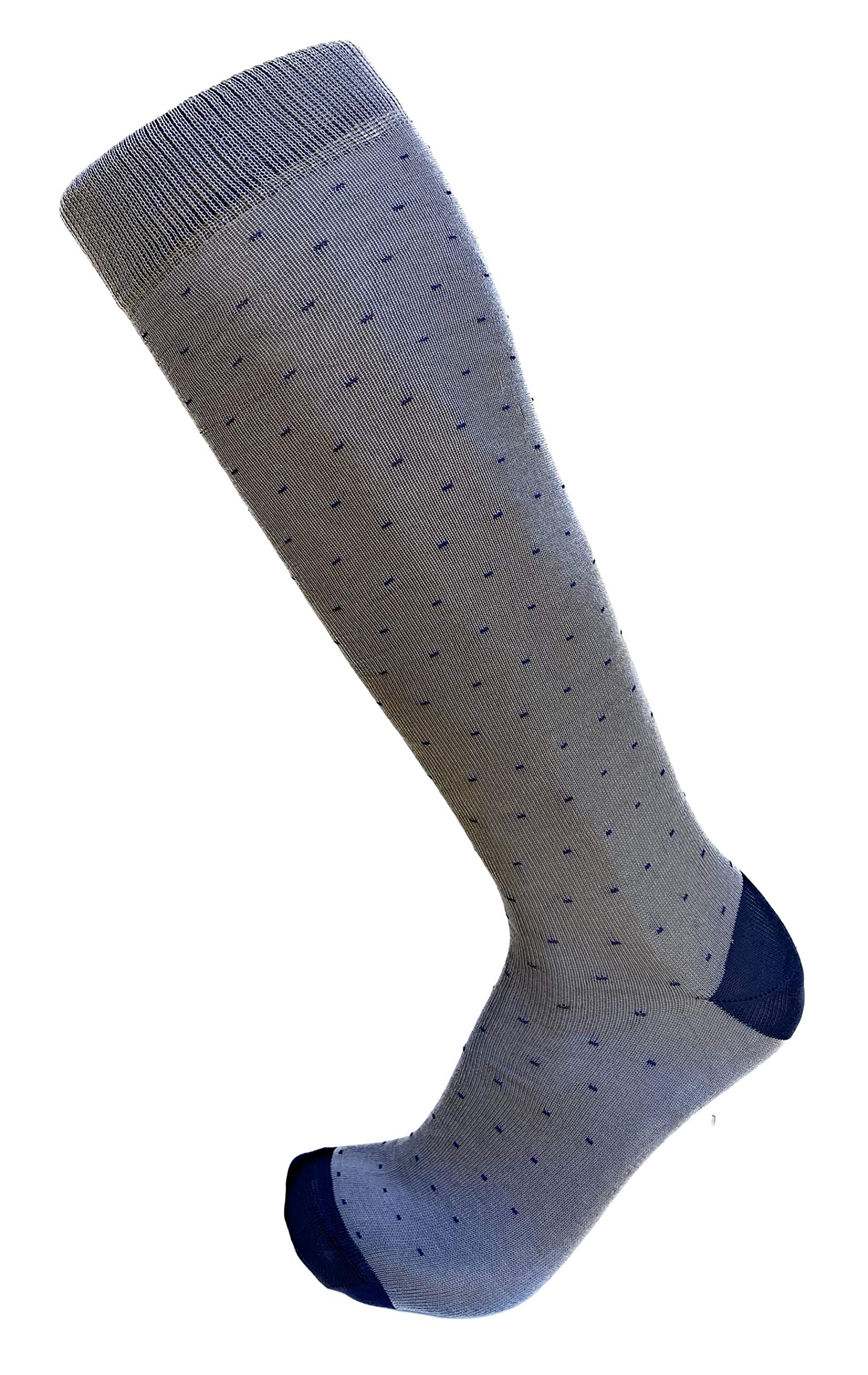 Calze LUNGHE da Uomo in Cotone Filo Di Scozia Elasticizzate,Molto Leggere,Colorate-Disegnate-Tinta Unita,Made In Italy