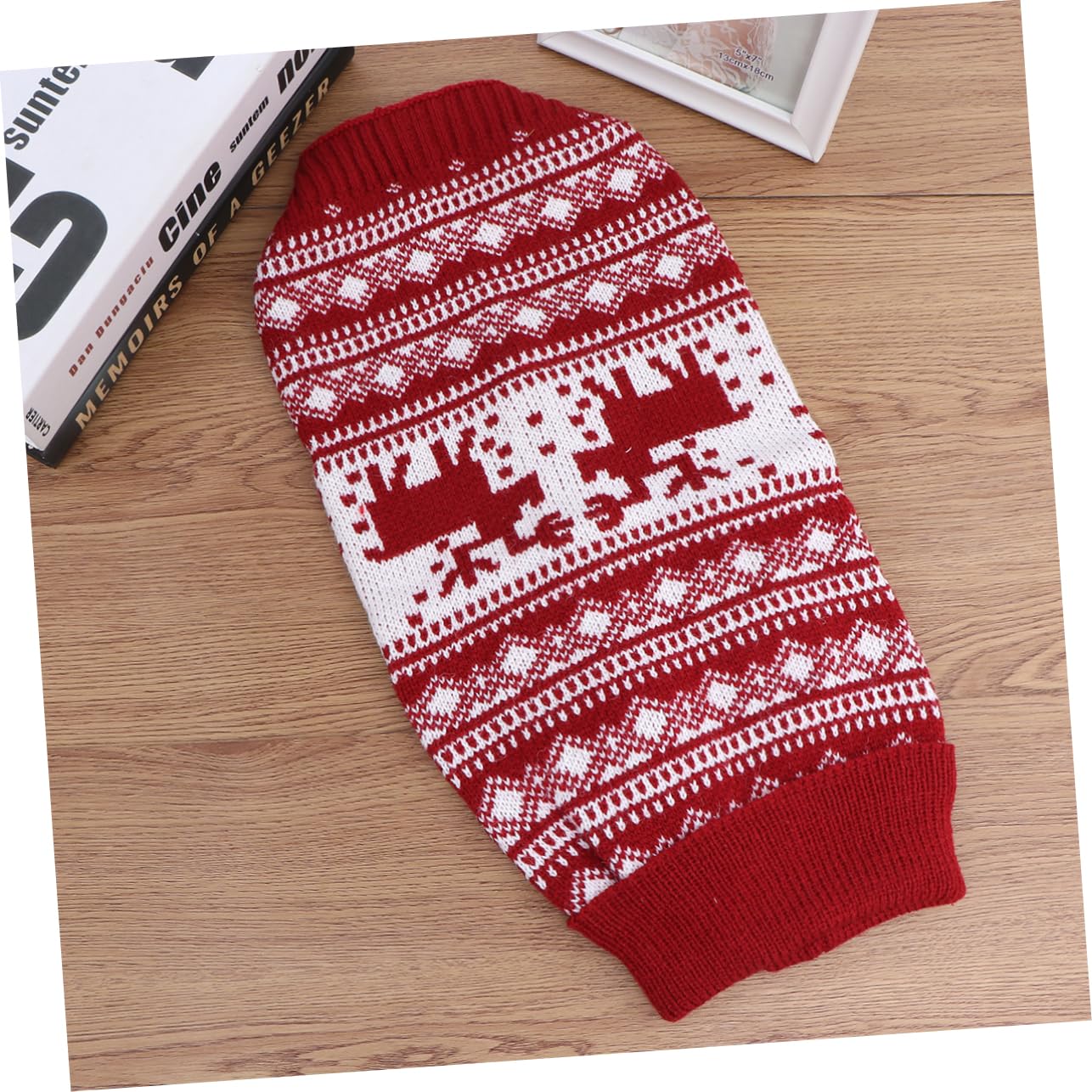 BESPORTBLE 3 Pz Maglione Caldo a Collo Alto per Animali Domestici Cappotto Cane Cappottino Cane Vestiti per Cuccioli Pigiama Natalizio per Cani Maglioni Natalizi Vestiti Invernali per Cani