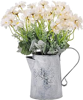 cn-Knight Artificial Wild Flower Cosmos 12pcs 13 Inch Coreopsis for Wedding Bridal DIY Bouquet Home DÃ©cor Centerpieces(White)