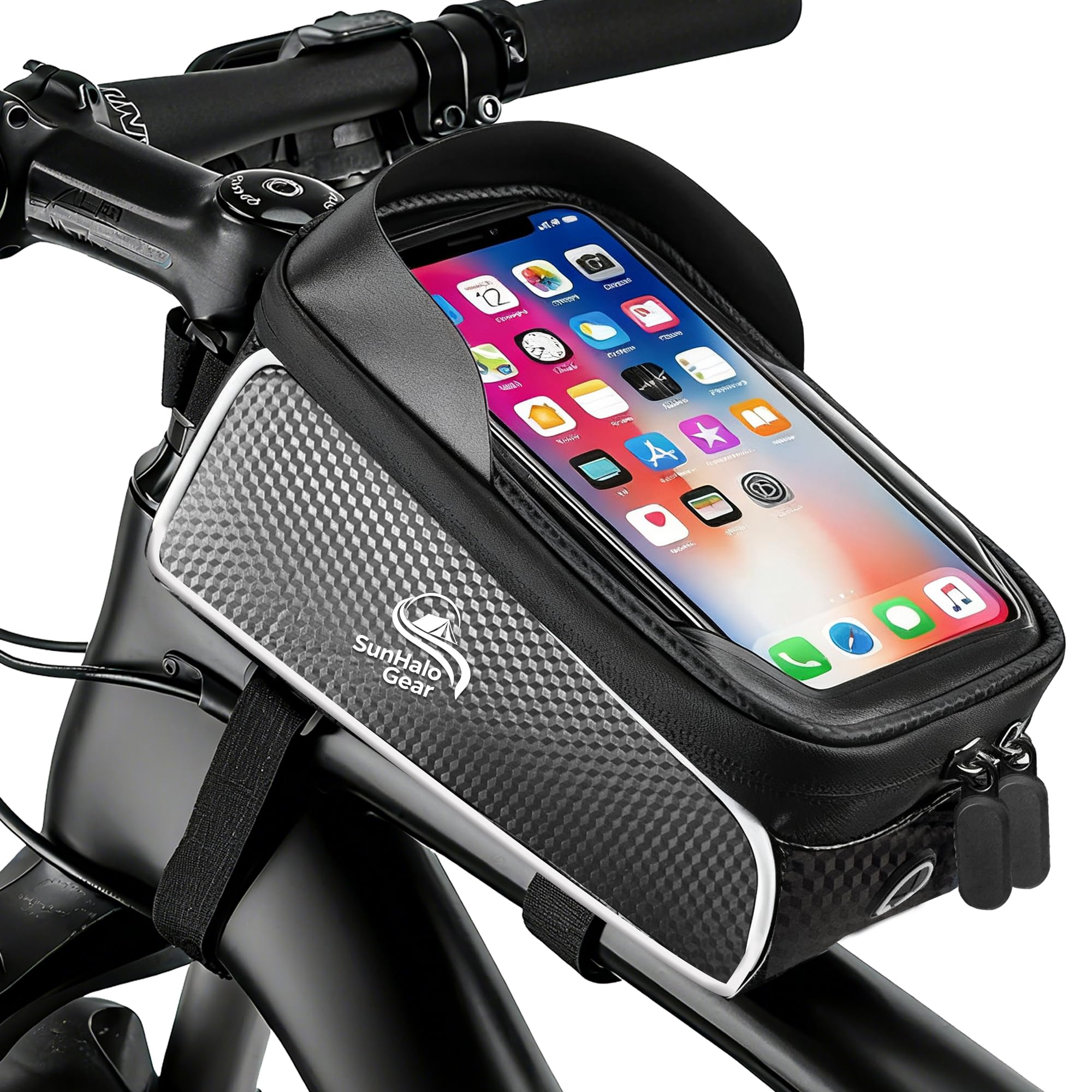 Waterproof Bike/Bicycle/Ebike Front Bag For Phone