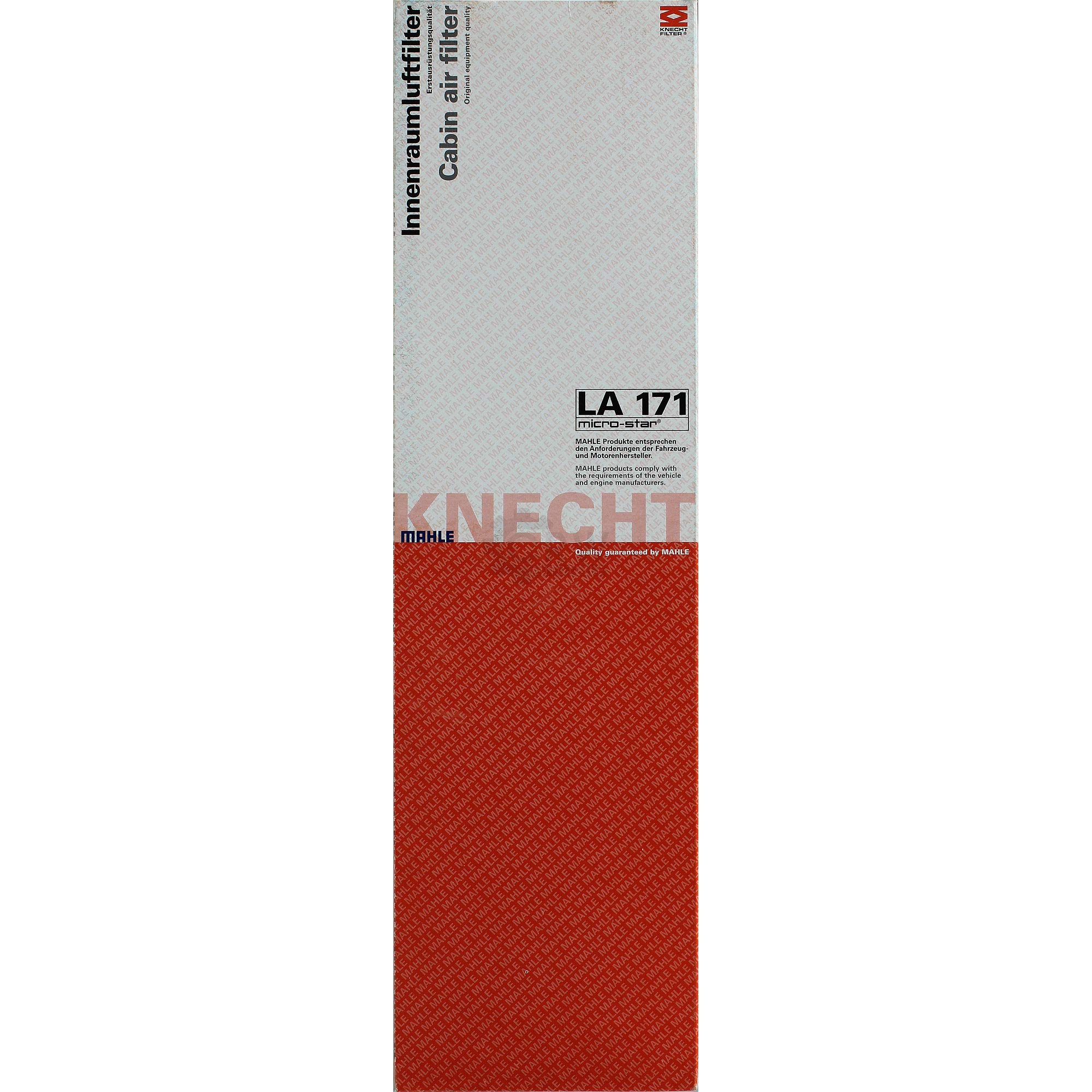 Paquete de inspección Kit de mantenimiento con filtro de aceite OX 175D, filtro de aire LX 1213, filtro de cabina LA 171, tornillo de cierre
