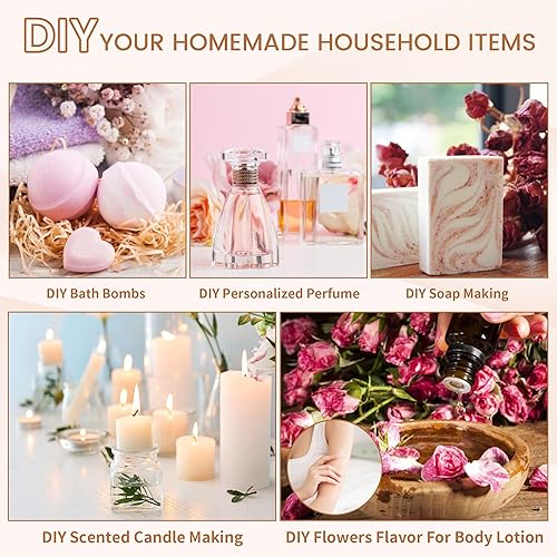 Miniatura 41 de yethious Aceite esencial de vainilla para difusor, aceite esencial de lavanda de vainilla orgánica, aceite de lavanda, aceites de aromaterapia 100%