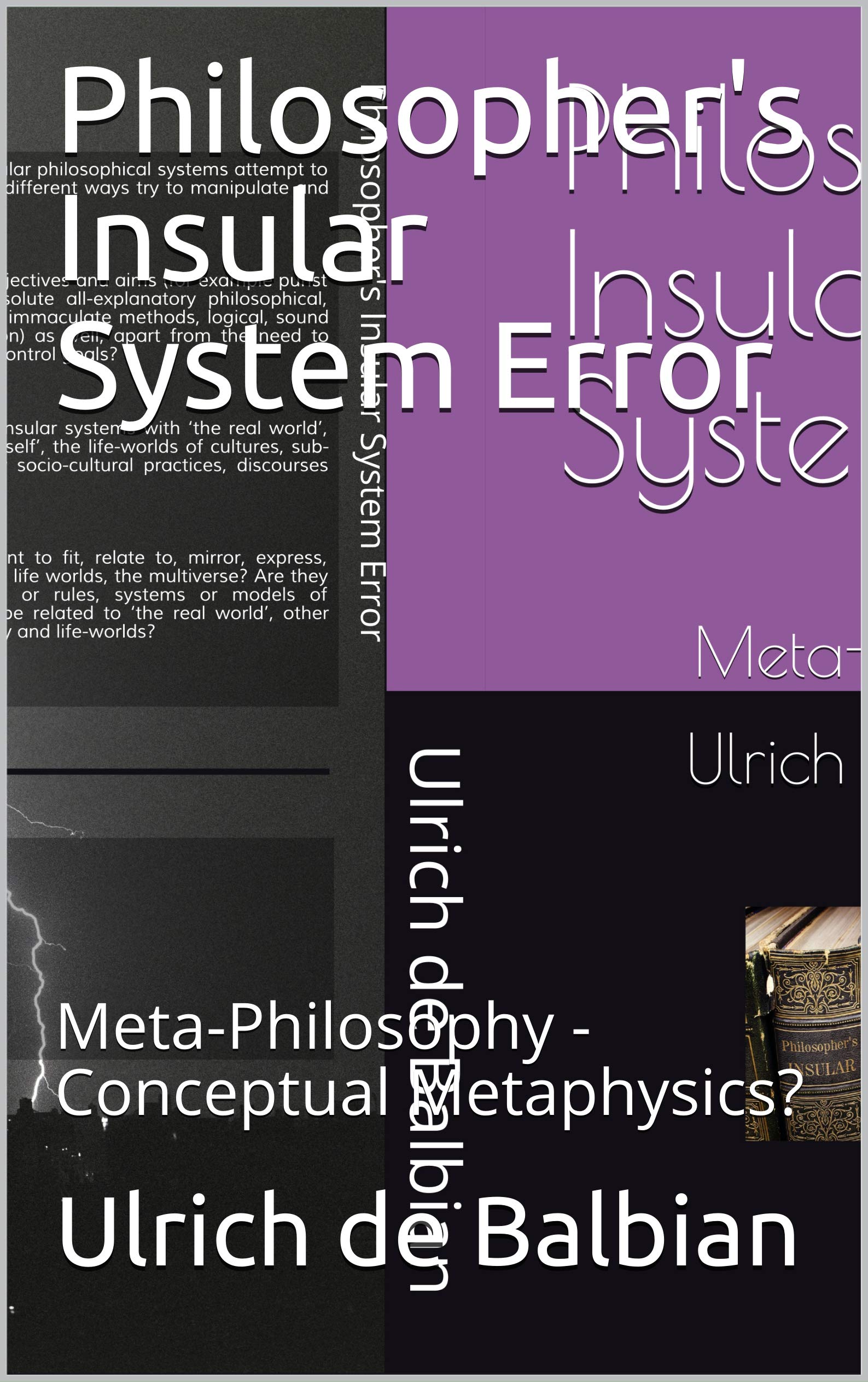 Philosopher's Insular System Error: Meta-Philosophy - Conceptual Metaphysics?