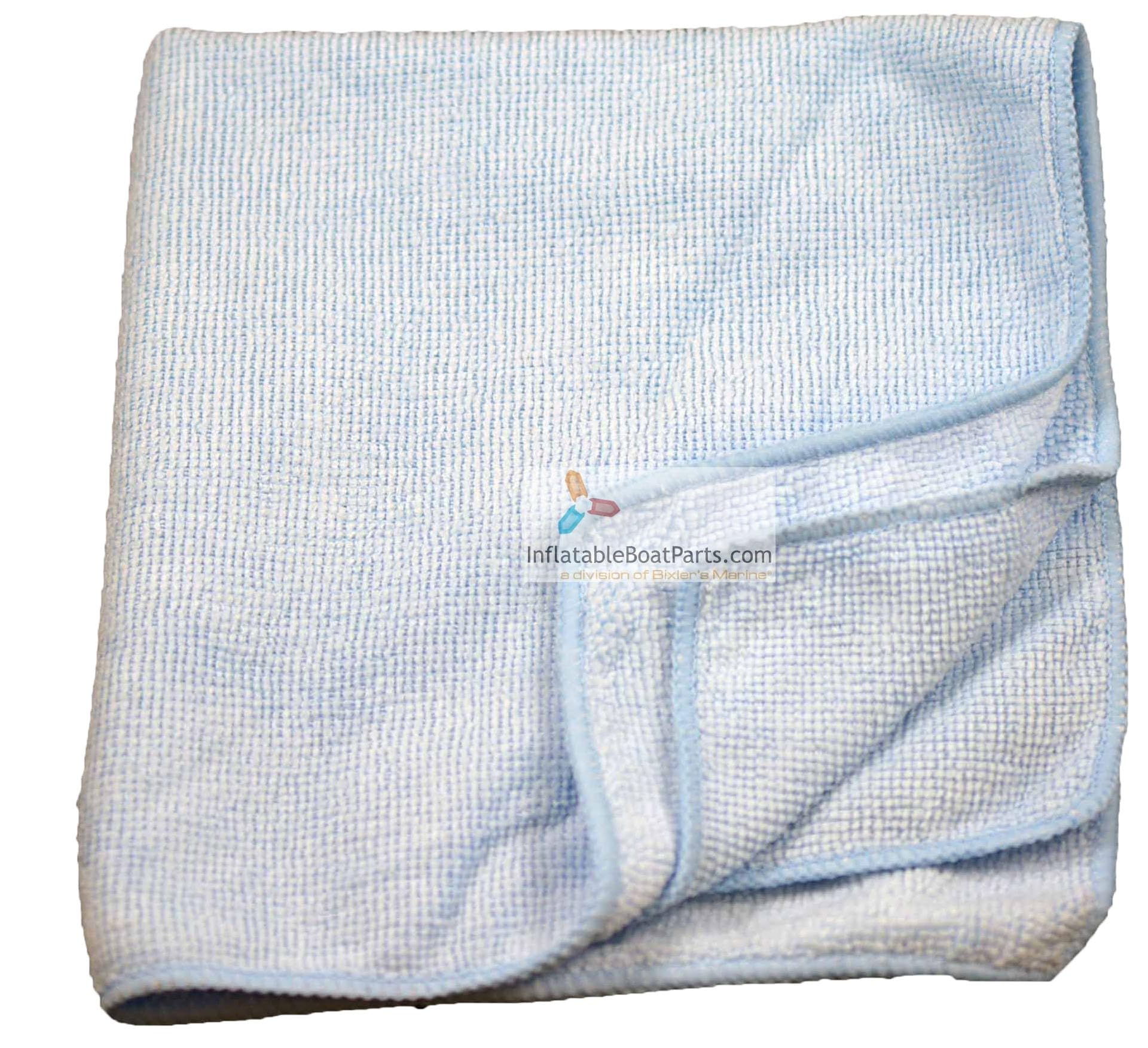 Microfiber Cleaning Cloth 16 x 16 - Blue
