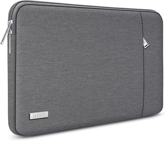 TECOOL Laptop Tasche Hülle für 12,3-13" Surface Pro/MacBook Air Pro Neo 13 | Wasserdichte Hülle Schutztasche für 12,3-13" Surface Pro 11-4,MacBook Air 13 13.6 M5-M1/ Neo 13" /Pro 13 M2 M1 ,DunkelGrau