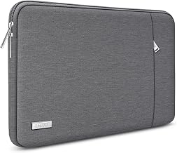 TECOOL 14 Inches Laptop Sleeve for 14 Inches Lenovo Thinkpad Ideapad HP Pavilion Acer Dell Chromebook PC Notebook, Macbook Air 15 M3 M4 2025-2023, Protective Waterproof Computer Sleeve 14, Dark Grey