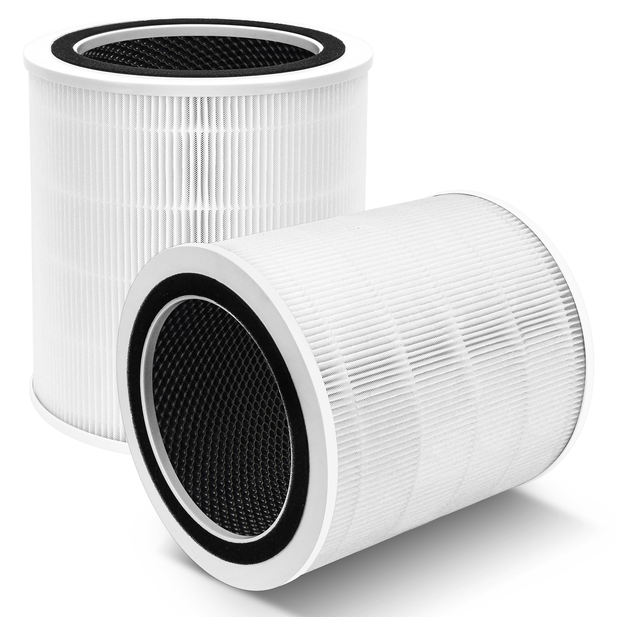 Core 400s Replacement Filter Fits for Levoit Air Puri-fier Core 400s, Replace Part # Core 400s-rf, 3-in-1 Pre, H13 True HEPA, Activated Carbon Filtration System - 2 Pack
