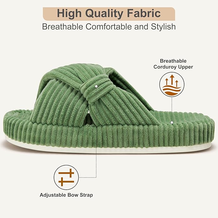 Pantuflas para Mujer Casa Dormitorio Espuma Viscoelástica miniatura 3