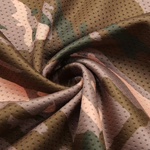 Miniatura 3 de Men's Hunting Shirt Lightweight Camo Clothes for Outdoor Fishing,Tactics and Other Activities