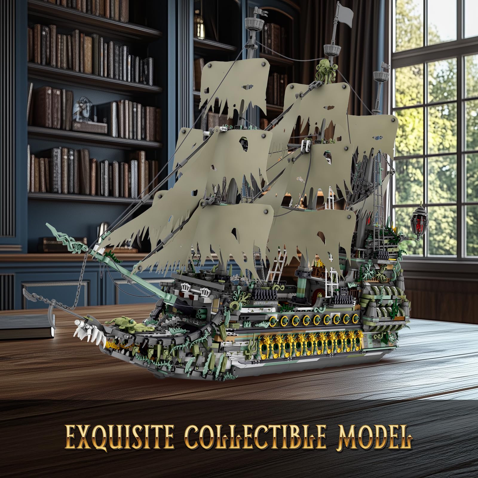 Amazon.co.jp: NutCracker 海賊船ビルディングブロックセット - 大型
