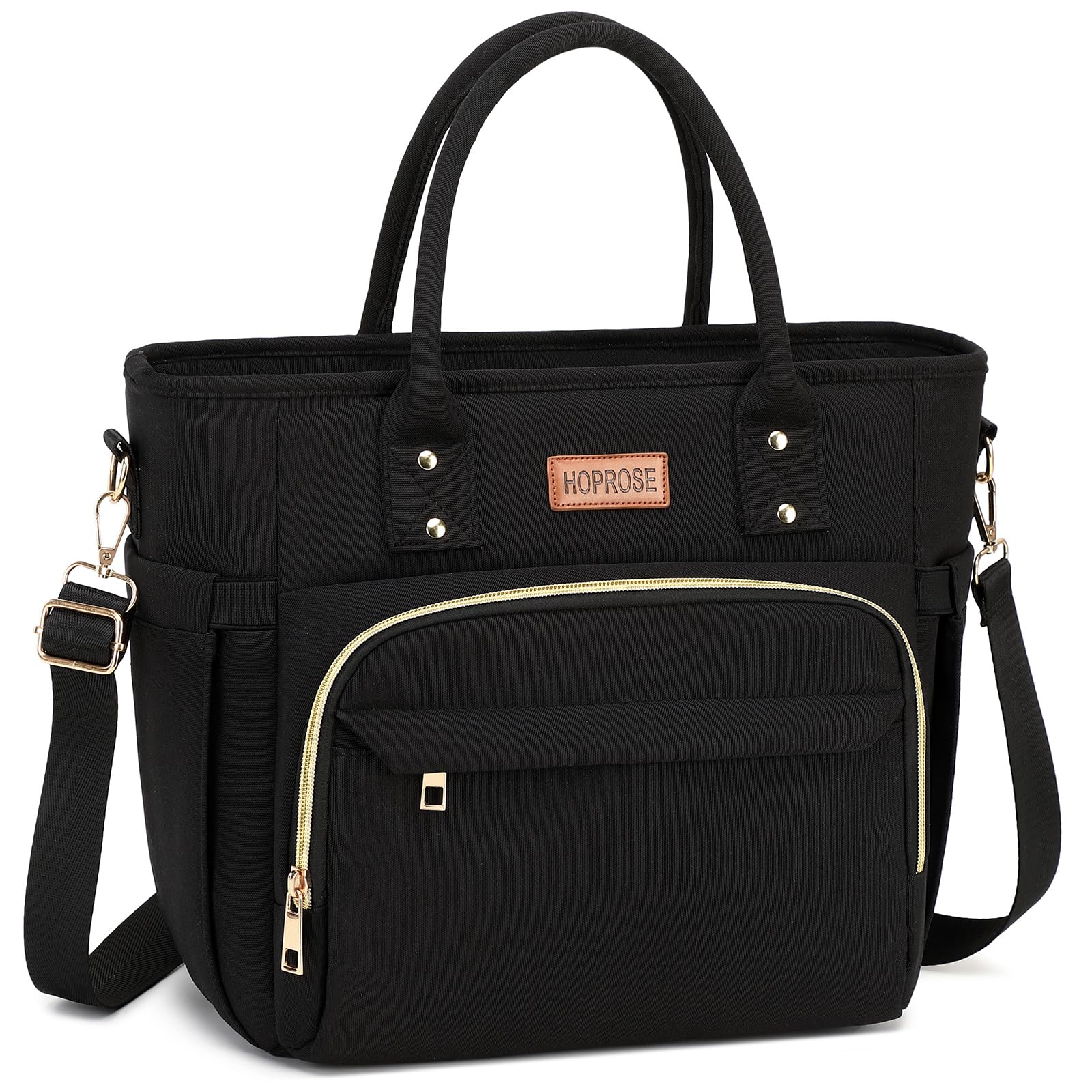 lunch box tote bag／black Amazon.com: Lunch Bag Lunch Box Women Insulated Cooler Bag