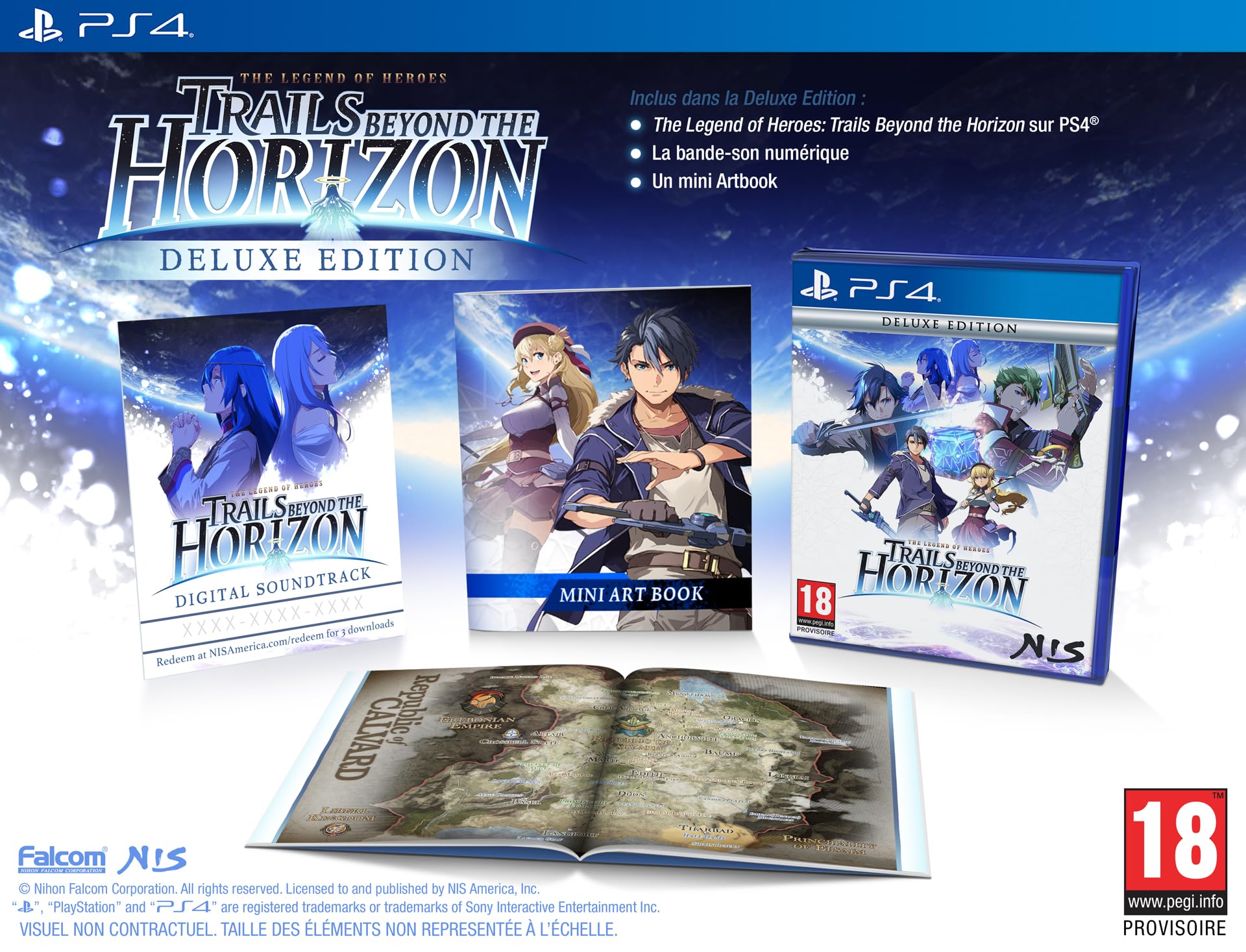 THE LEGEND OF HEROES: TRAILS BEYOND THE HORIZON - DELUXE EDITION PS4 - 3
