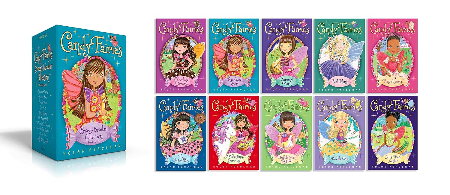 Candy Fairies Sweet-tacular Collection Books 1-10 (Boxed Set): Chocolate Dreams; Rainbow Swirl; Caramel Moon; Cool Mint; Magic Hearts; The Sugar Ball; ... Gum Rescue; Double Dip; Jelly Bean Jumble