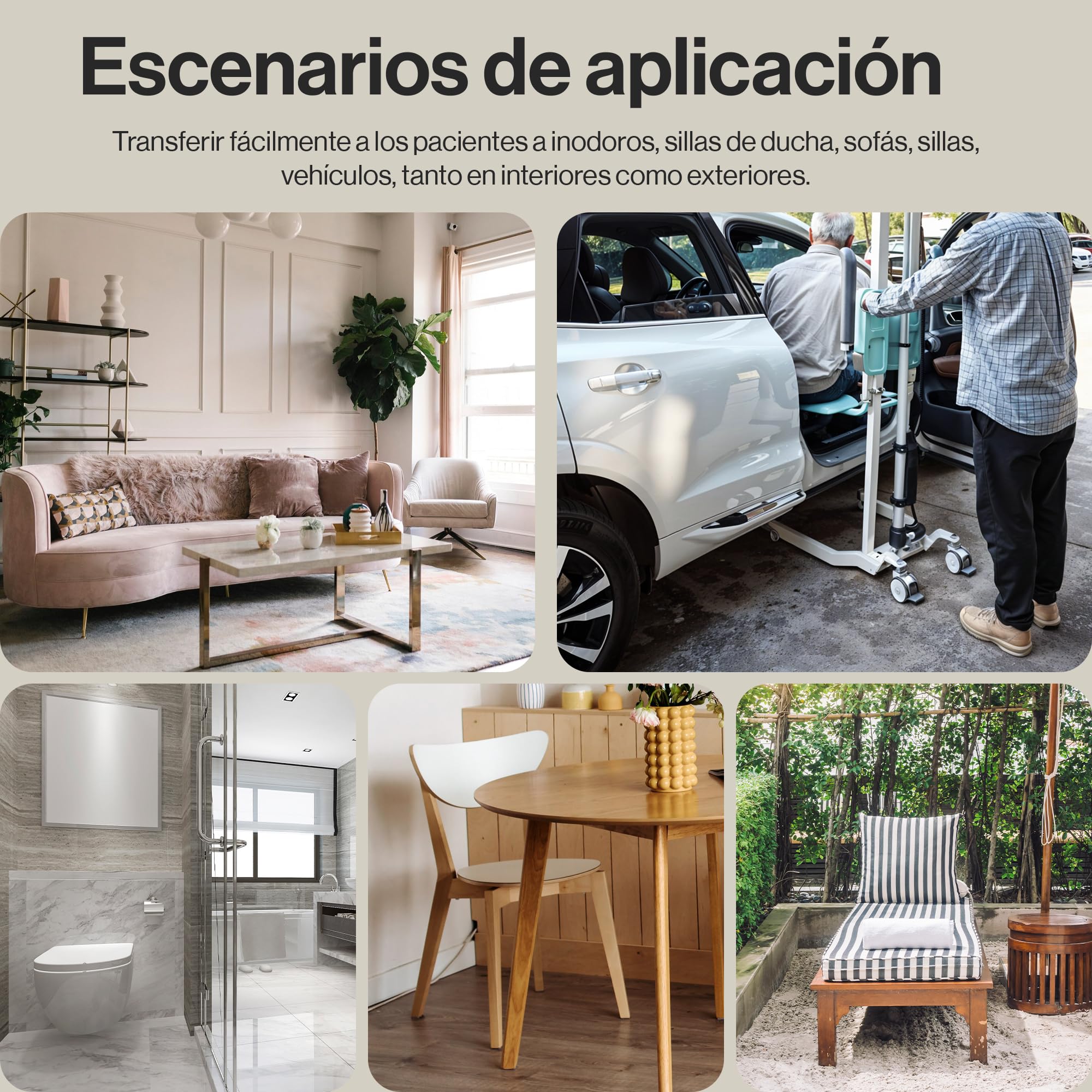 SuperHandy GoRise Elevador Eléctrico de Suelo a Pie – Capacidad de 227 kg, Asistencia para Ponerse de Pie, Portátil, Ajustable, Ergonómico, Fácil Almacenaje, Patente Pendiente (TX)