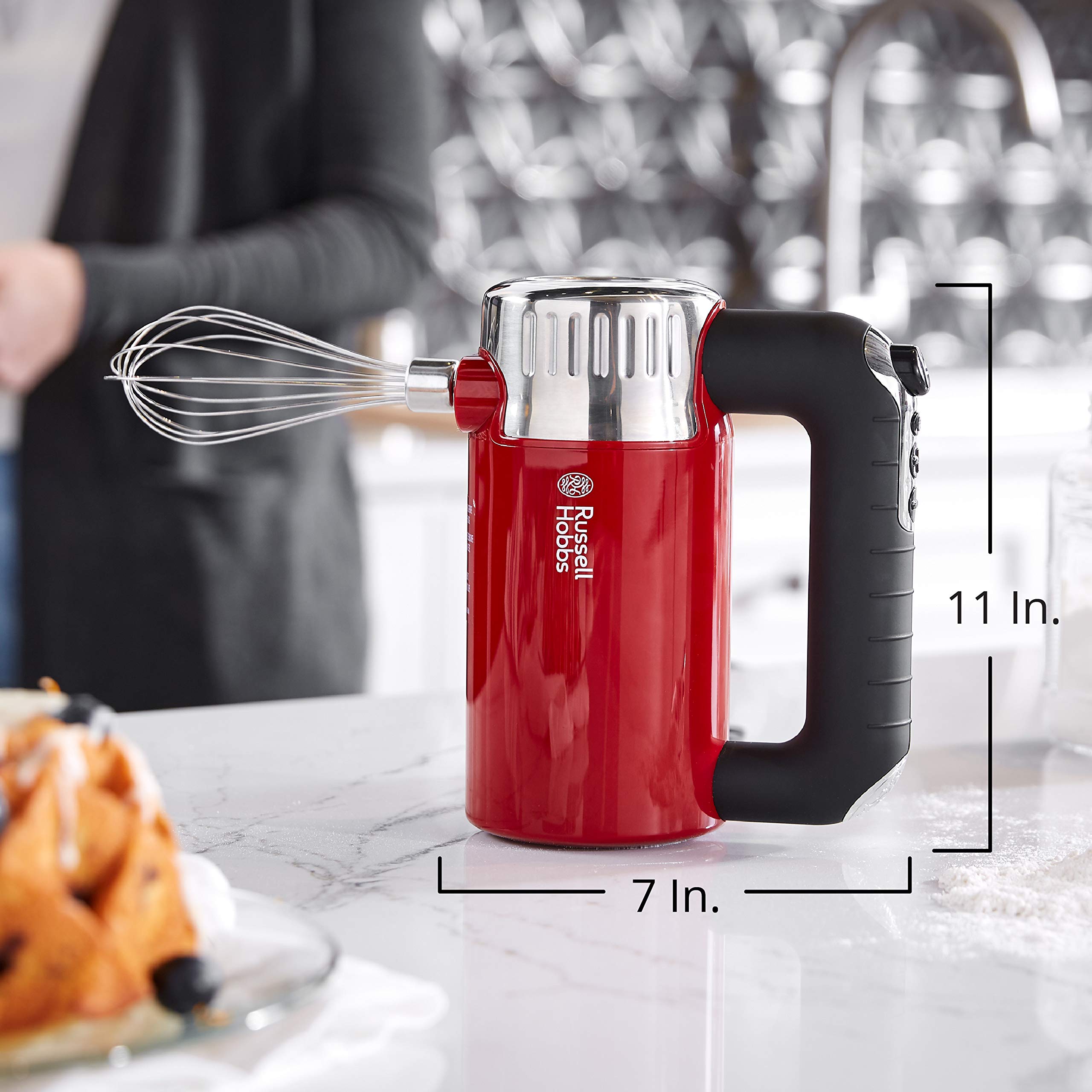 Remington Russell Hobbs Mx3100rdr Retro Style Hand Mixer Speeds