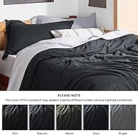 Vista 5 de Bedsure Funda de edredón tamaño individual/individual XL, juego de ropa de cama suave de doble cepillado para niños y adultos, cierre de cremallera