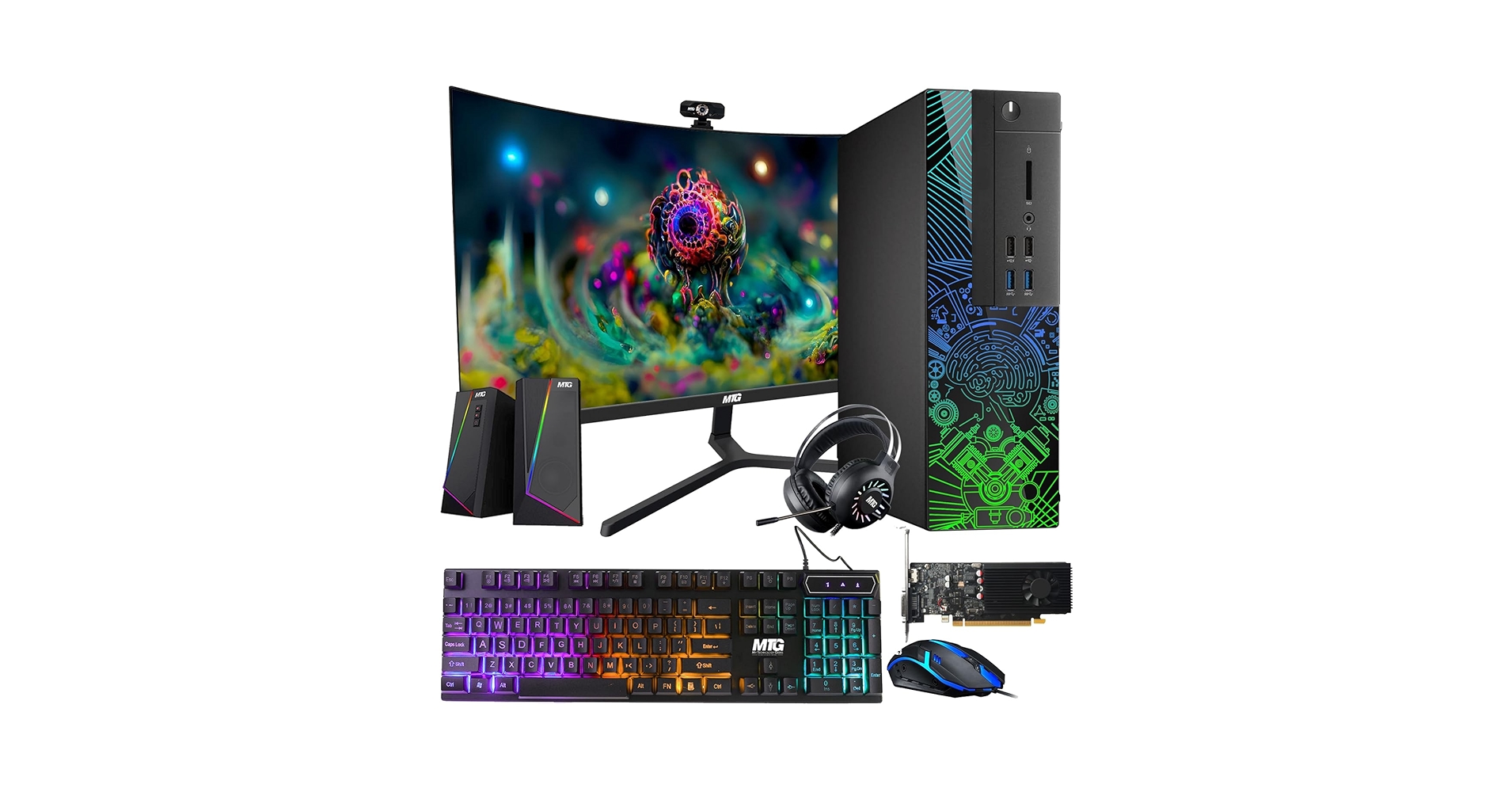 Amazon.com: TechMagnet Lumos 8 Gaming Desktop PC, Intel Core