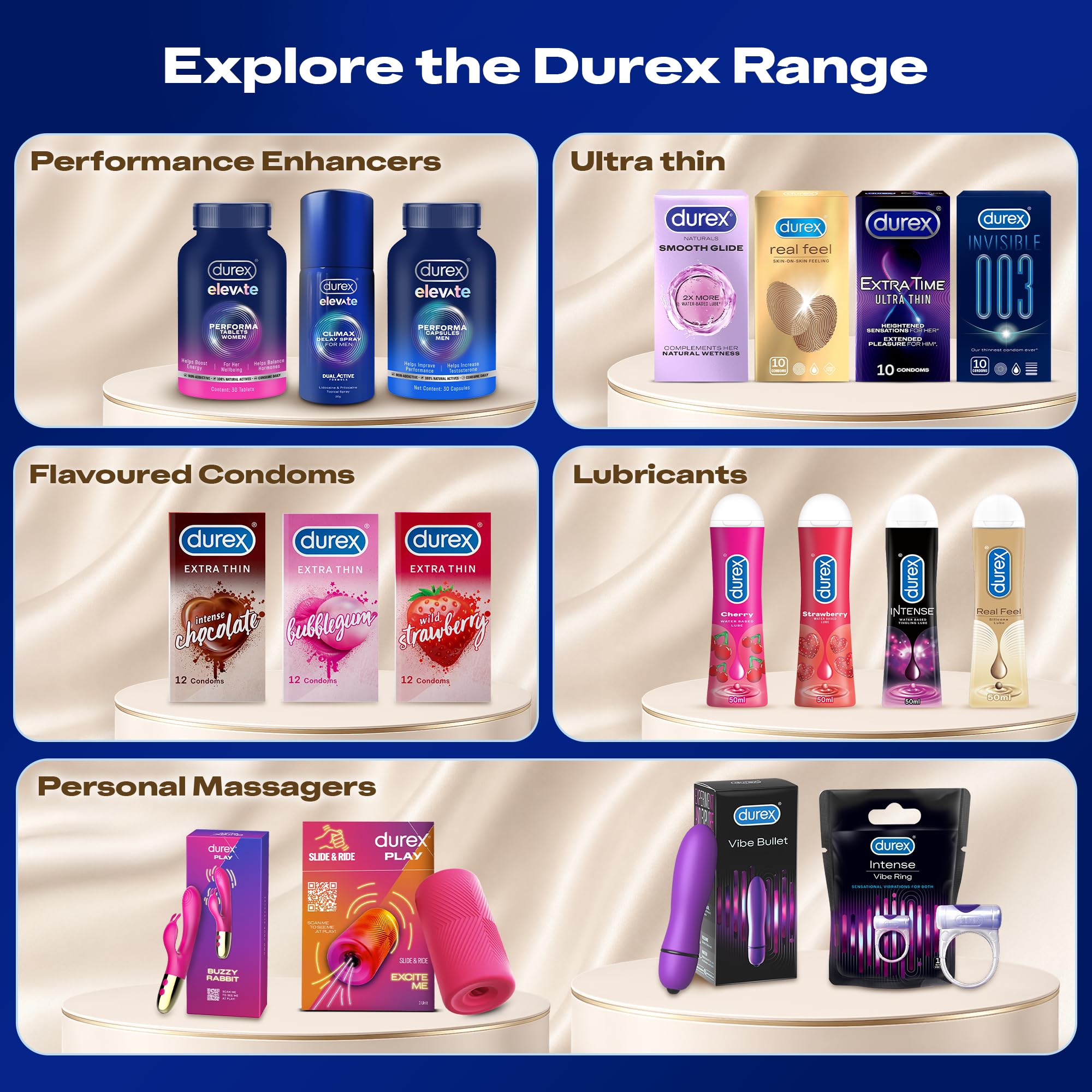 Durex 5 in 1 Pleasure Pack | Assorted Condoms | 20 units product image 11