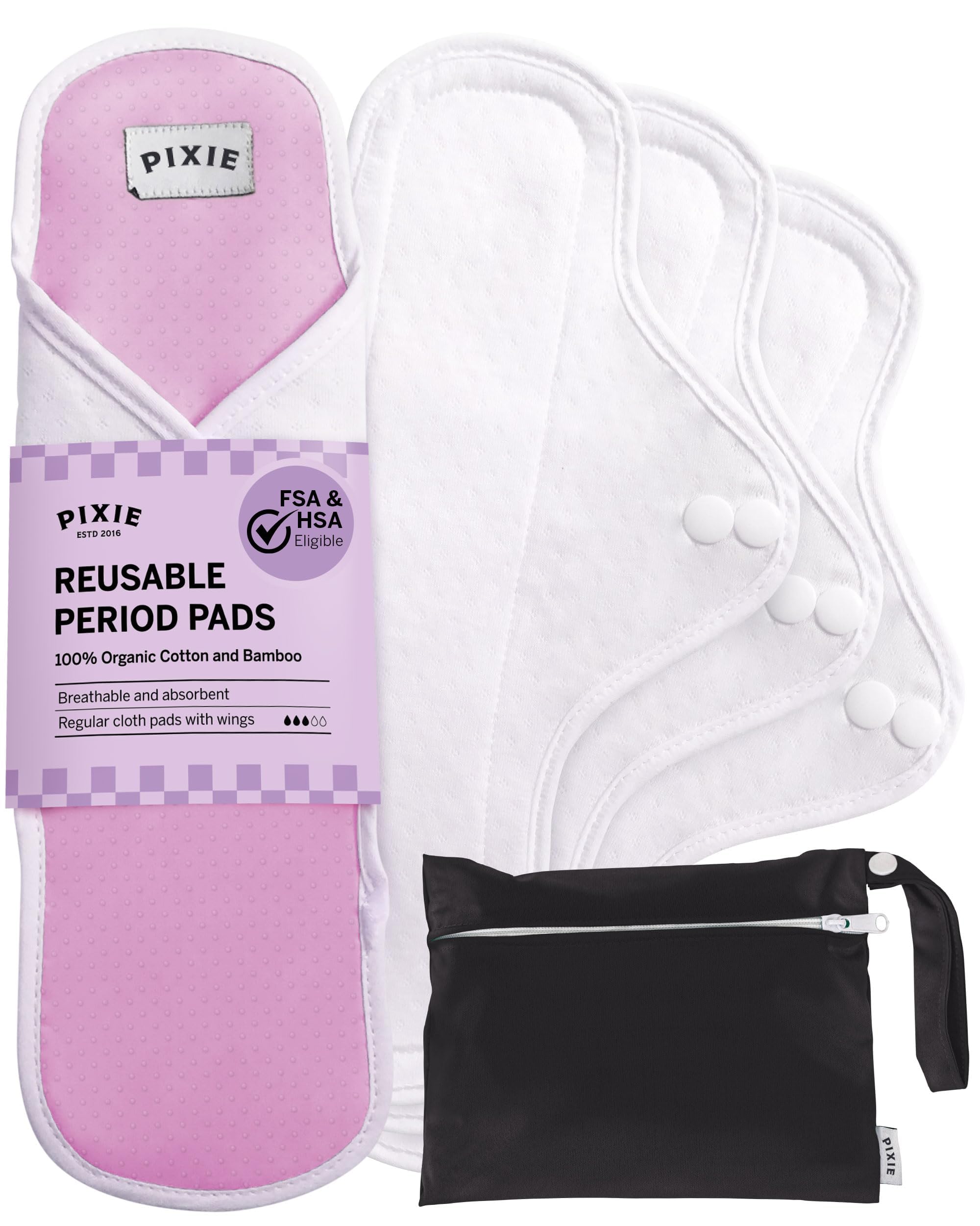 Pixie Cotton Cloth Pads