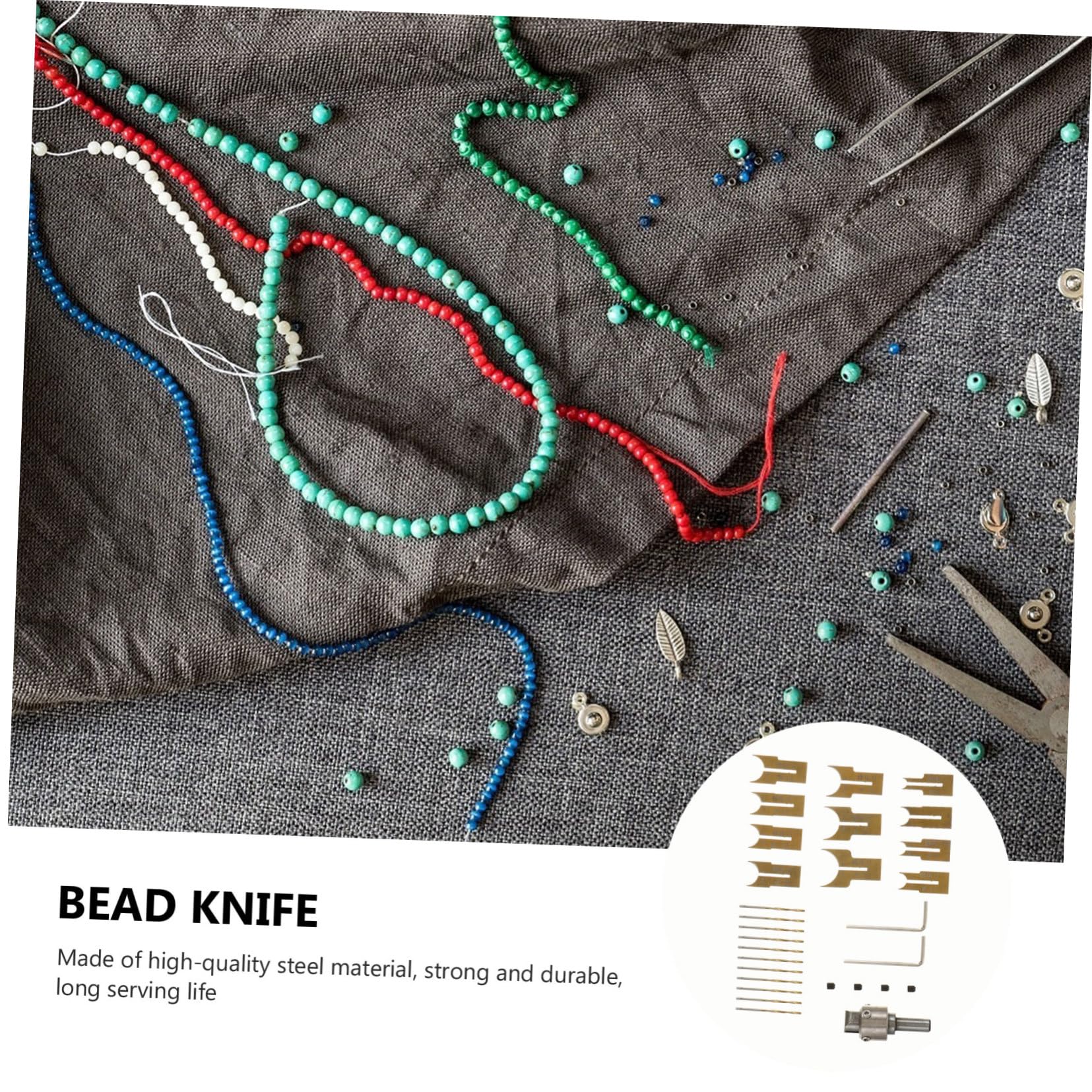 Set Punte Trapano per Perline in Legno 24 Pezzi Acciaio | 6-25mm, per Lavori DIY e Artigianali, Adatto al Legno, Kit per Bracciali e Collane