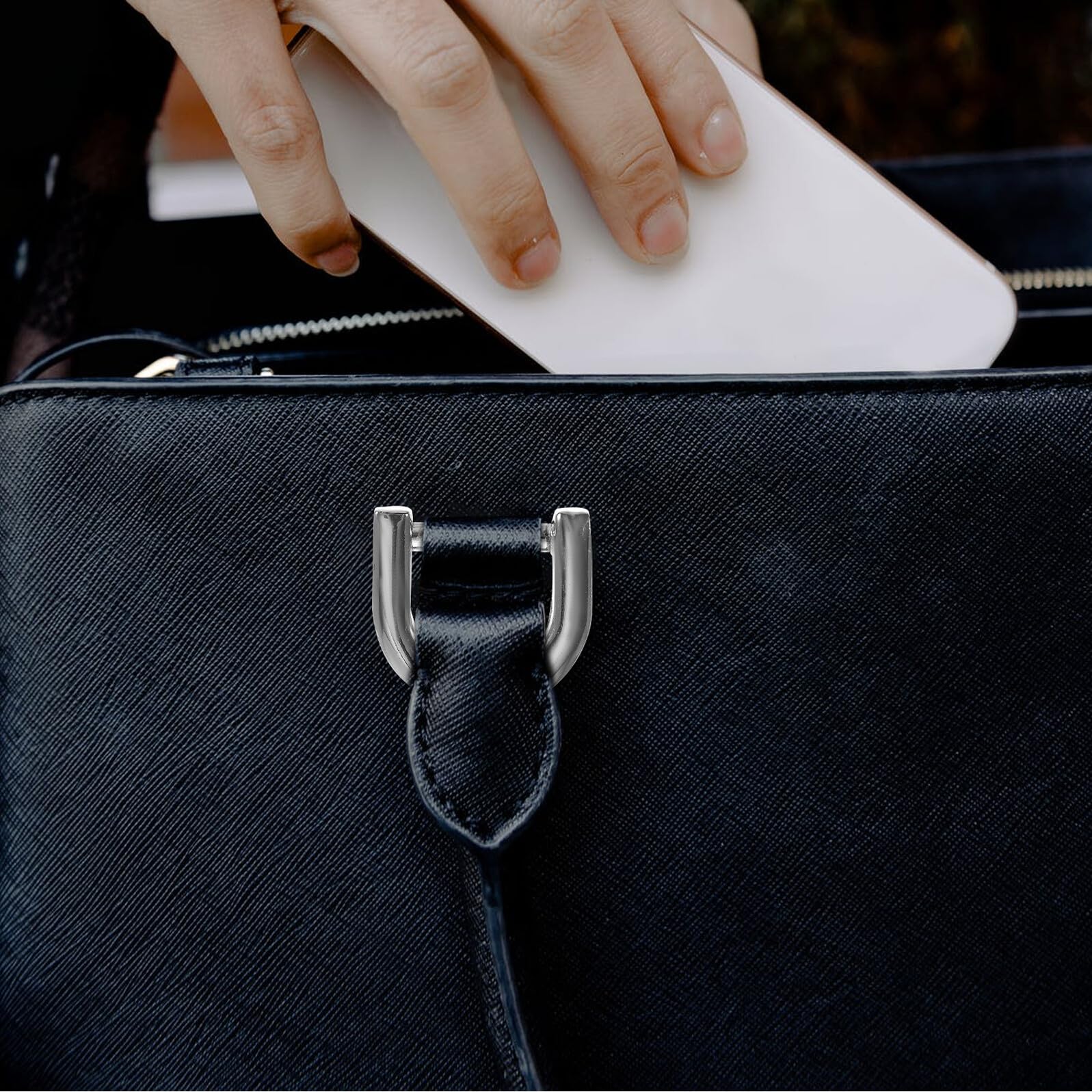 TEHAUX Anillos D de Aleación de Zinc para Bolsos Hebillas Desmontables para Correas Ajustables de Mochila y Accesorios de Bricolaje